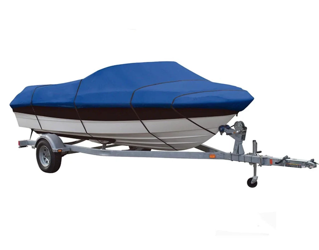 BLUE, GREAT QUALITY BOAT COVER Compatible for TRITON DV 168 T 2007
