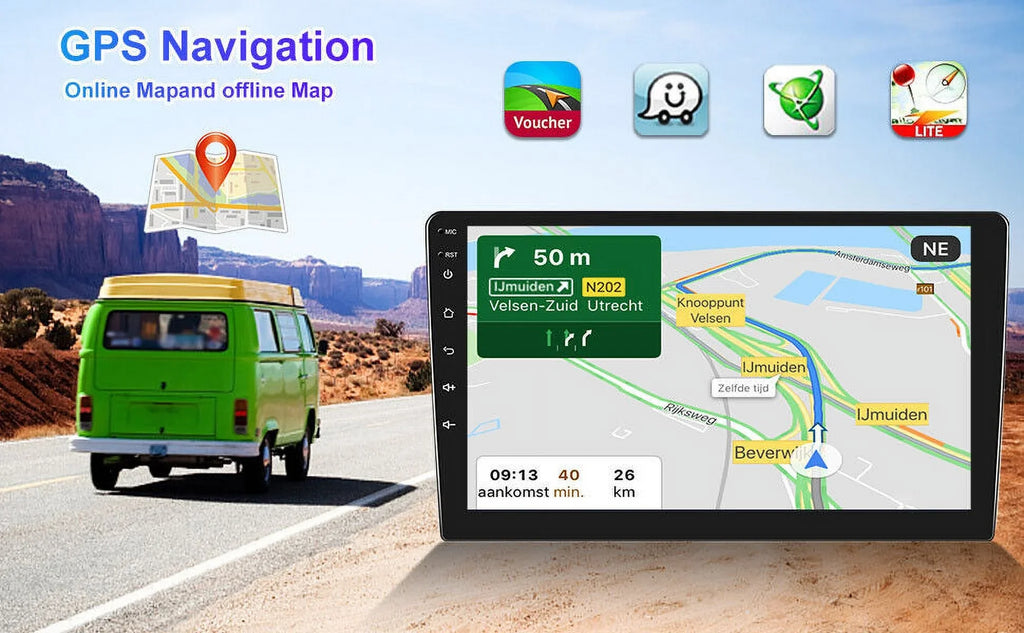 9" 1280*720 IPSize Fit Toyota Tacoma 2005-2015 Android 13 Car Radio Sizetereo Carplay GPSize NAVI BT 2+32GB