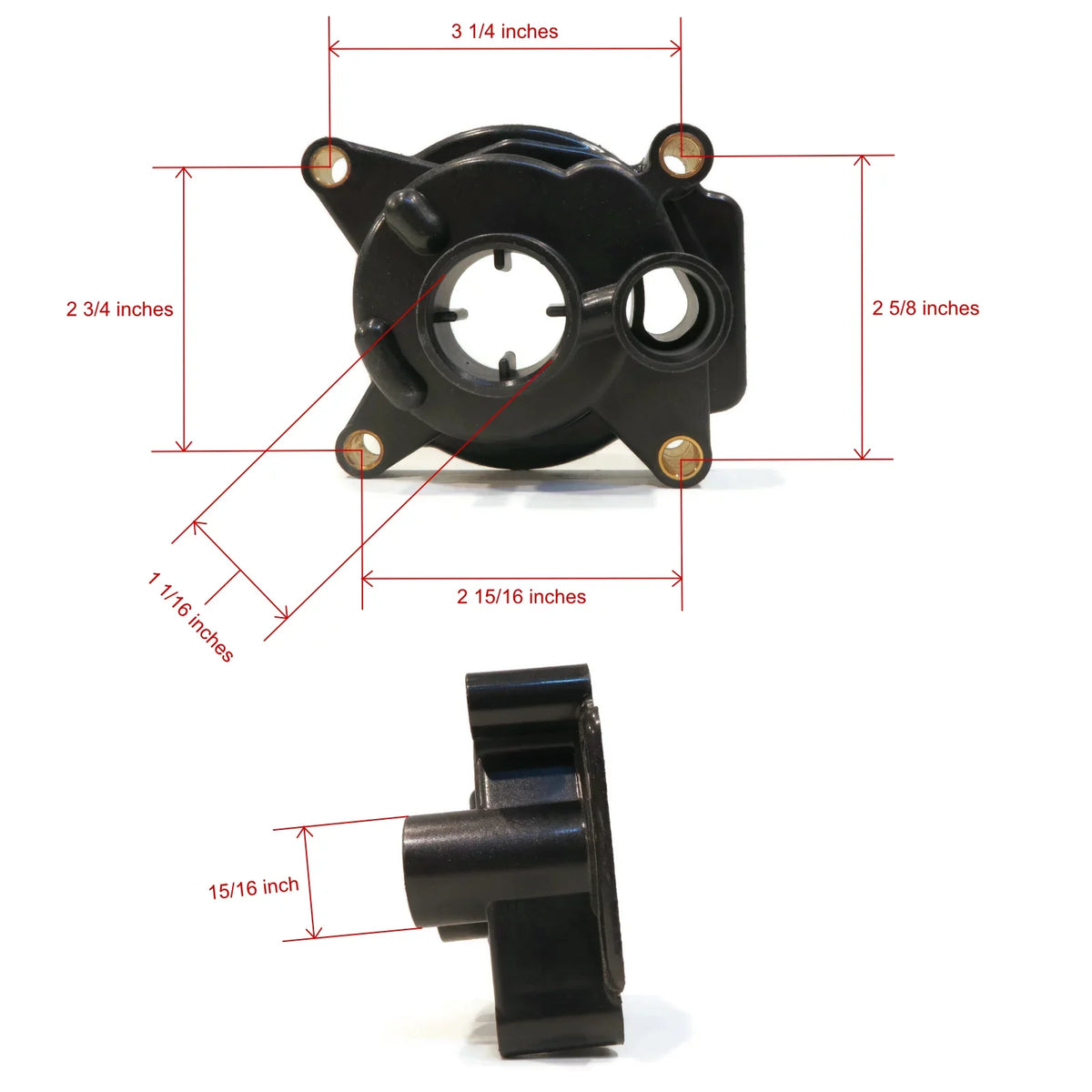 The ROP Sizehop | Water Pump Impeller Kit for 1979 Evinrude, Johnson 9.9, 50, 55 HP Outboard Boat