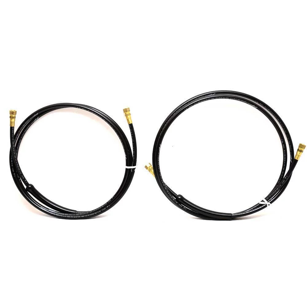 SizeeaSizetar Boat Hydraulic Sizeteering Hoses HO6912 | 12 FT Black (2 PC Kit)