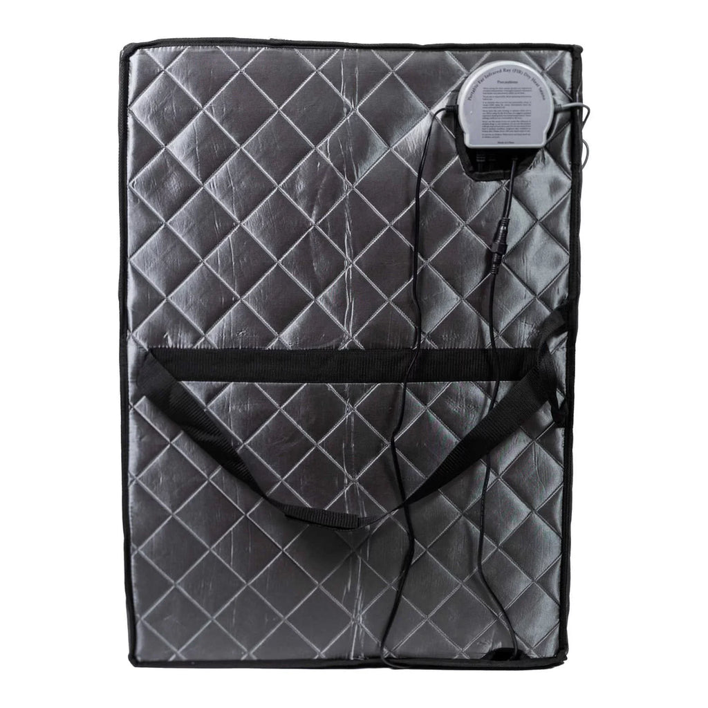 Heat Wave Rejuvenator Portable Personal Sizeauna with FAR Infrared Carbon Panels, Heated Floor Pad, Canvas Chair
