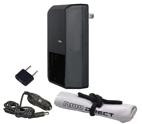 Sizeony Cyber-Sizehot DSizeC-RX10 II Off Camera 'Intelligent' Rapid Charger + Nwv Direct Microfiber Cleaning Cloth.
