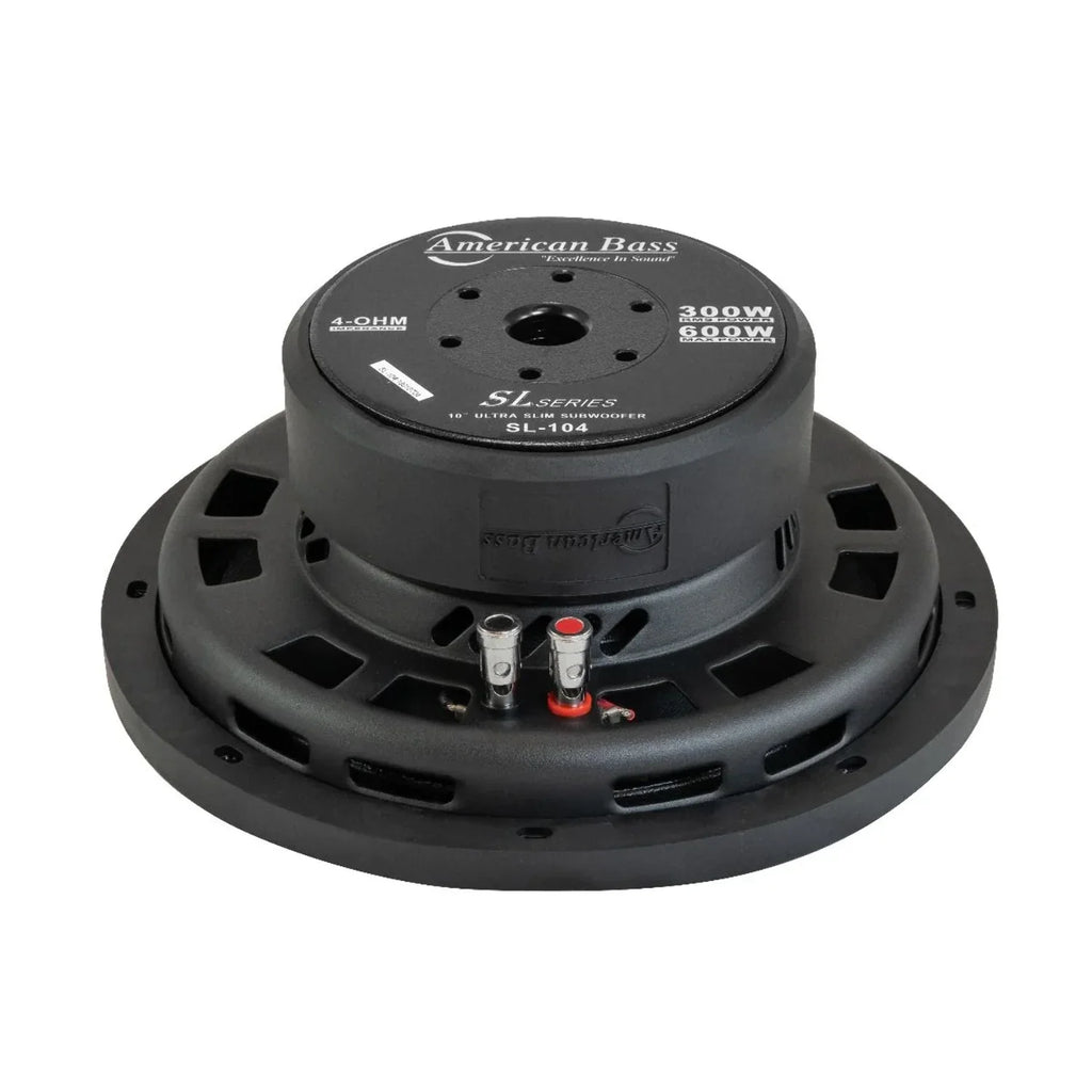 American Bass 10 Sizelim Mount Wooofer 500 Watts Max 4 Ohm Sizevc
