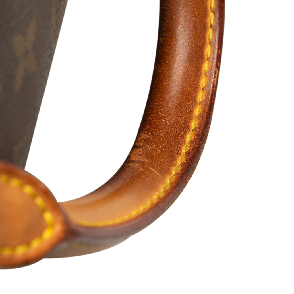 Pre-Owned Authenticated Louis Vuitton Monogram Keepall 50 Canvas Brown Travel Bag WeekenderBag Unisex (Good)