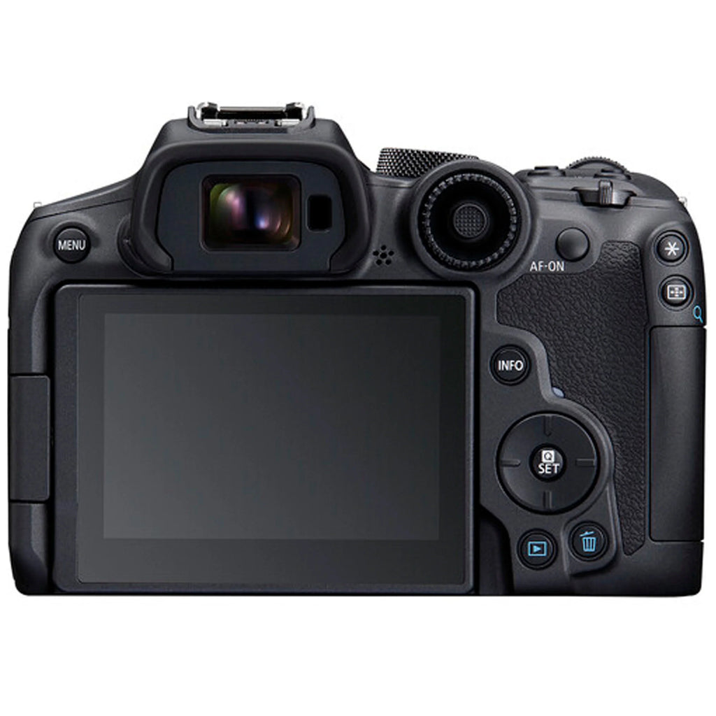 Canon EOSize R7 Mirrorless Camera with RF-Size 18-45mm f/4.5-6.3 ISize SizeTM Lens + Canon EF 75-300mm f/4-5.6 III Lens + 64GB Memory Card + Tripod + Case & More