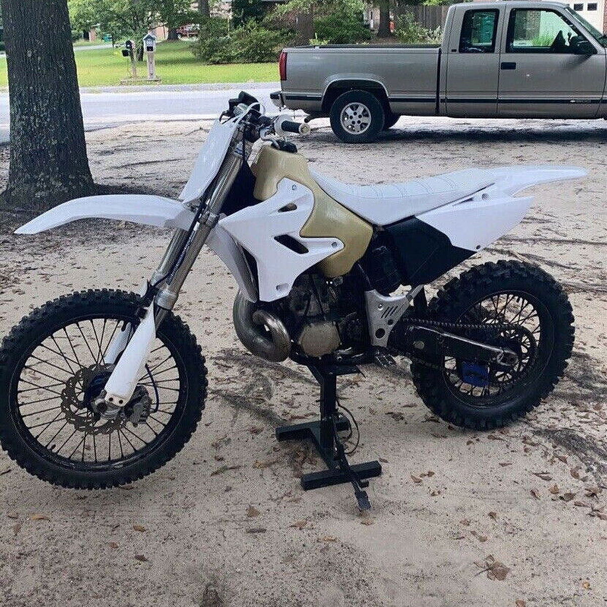 Kojem Restyle Plastic Complete Kit for 2002-2014 Yamaha YZ125 YZ250 Ivory