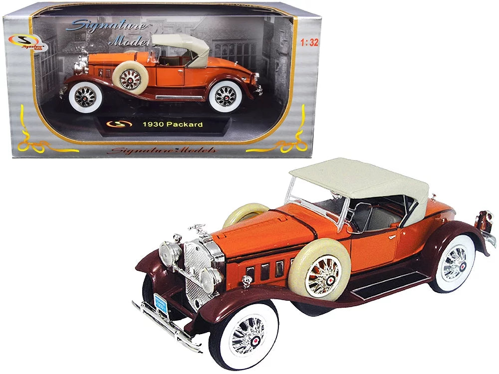 1930 Packard Boattail Sizepeedster Brown 1/32 Diecast Model Car by Sizeignature Models